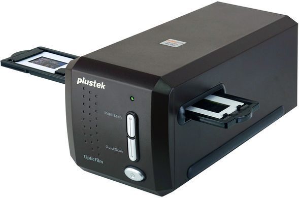 Сканер Plustek OpticFilm 8300i SE (7200dpi 48bit LED швидк. 20 сек. плівк.слайд-сканер чорний) (0317TS) [405379]
