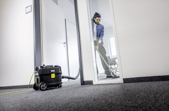 Пилосос професійний Karcher Go!Further T 10/1 Adv HEPA 240В 185мБар контейнер 10л 6.6кг (1.527-310.0) [114192]