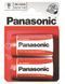 Батарейка Panasonic RED ZINC вугільно-цинкова D(R20) блістер, 2 шт. (R20REL/2BPR) [113374], фото 2