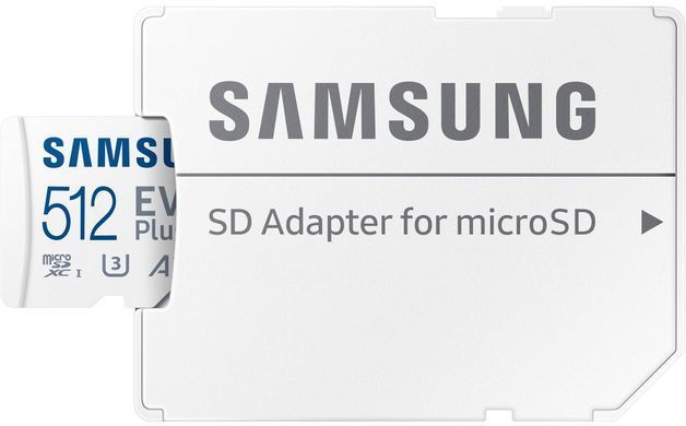 Карта пам&rsquo;яті MICRO SDXC EVO+ 512GB V30 W/A SAMSUNG (MB-MC512SA/EU) [501170]