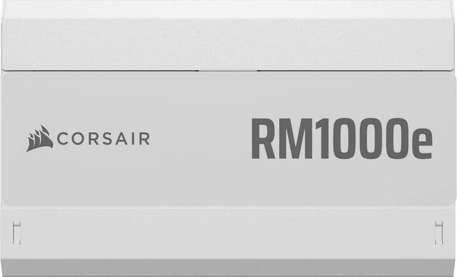 Блок живлення Corsair RM1000e ATX 3.1 1000W White (CP-9020294-EU) [612711]