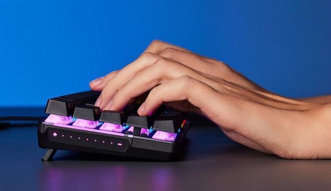 Клавiатура Asus ROG Falchion Ace LED 68key NX RD White (90MP0346-BKUA11) [611548]