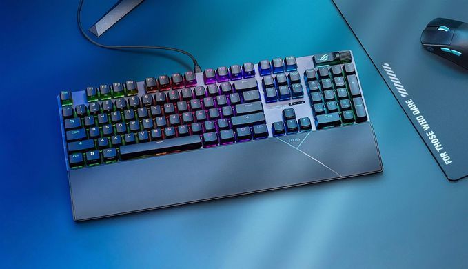 Клавiатура Asus ROG Strix Scope II X Black (90MP03XG-BKMA00) [619886]
