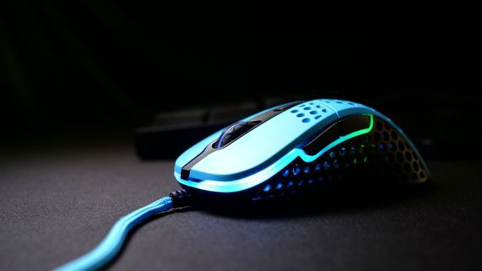 Миша Xtrfy M4, USB-A, RGB, Miami Blue (XG-M4-RGB-BLUE) [103943]