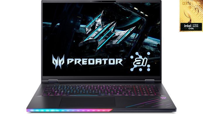 Ноутбук Acer Predator Helios 18 PH18-73 18" WQXGA IPS, Intel U9-275HX, 64GB, F2TB, NVD5080-16, Win11P (NH.QVYEU.008) [101454]