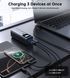 УМБ Choetech 27000mAh 140W PD5.0,QC3.0, USB-A, 2xUSB-C In/Out, TFT Display, black (B670-CCGY) [402200], фото 7
