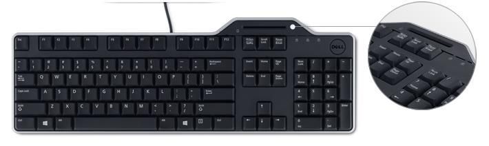 Клавіатура Dell Smartcard Keyboard KB813 (580-18360) [103522]