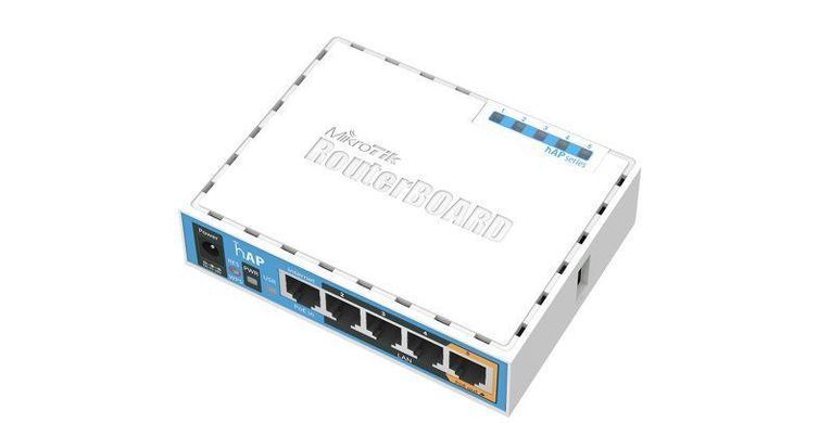 Маршрутизатор MikroTik hAP (RB951Ui-2nD) [104419]