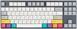 Клавіатура механічна Varmilo APT87 CMYK, C-TK Red, WL/USB-A, White Led (A92A024D4A5A17A007) [110372], фото 1