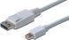 Кабель DIGITUS miniDisplayPort > DisplayPort (M/M), 2м, білий (AK-340102-020-W) [109459], фото 2