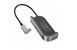 USB-хаб Baseus Bend Angle No.7 Multifunctional Type-C HUB Converter Dark gray (CAHUB-WJ0G) [802761], фото 1