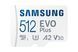 Карта пам&rsquo;яті MICRO SDXC EVO+ 512GB V30 W/A SAMSUNG (MB-MC512SA/EU) [501170], фото 1