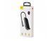 USB-хаб Baseus Bend Angle No.7 Multifunctional Type-C HUB Converter Dark gray (CAHUB-WJ0G) [802761], фото 2