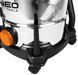 Пилосос професійний Neo Tools 1400Вт 18 кПа контейнер 30л HEPA колеса 5.92кг (04-738) [105703], фото 7