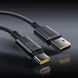 Кабель Baseus New Braided Fast Charging Cable USB-A to USB-C 100W/7.5W 1m Cosmic Black (E0426W01) [806501], фото 3