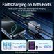 Зарядний пристрій 2xUSB-C 45W PD3.0/QC/GaN + USB-C cable М-М чорний Vention (TZ-FCDH0-EU) [405460], фото 10