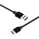 Кабель SkyDolphin S55T Neylon USB - USB Type-C (M/M), 1 м, Black (SDUSB-000436) [604201], фото 2