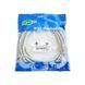 Патч-корд литий, UTP, RJ45, Cat.5e, 1м, сірий (4962) [610691], фото 2