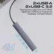 USB-хаб Promate USB Type-C 4-в-1 Grey (litehub-pro) [605154], фото 2
