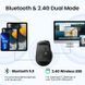 Мишка UGREEN 2.4GHz MU006, бездротова, Bluetooth, 4000dpi., 4кн.,Silence Design, Сіра (90855) [401226], фото 9