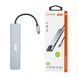 Хаб 2E USB-С > USB-A 2.0/USB-A 3.0/2xUSB-C PD/HDMI/microSD/SD/Ethernet, 0.13м, сірий (2E-W2681) [114389], фото 10