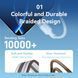 Кабель Vention USB Type-C - USB Type-C (M/M), 240W, 5A, 2 м, Gold (TRIJH) [604414], фото 5