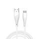 Кабель WUW-X196 USB Micro 2,4A 1m white (6972573335572) [805236], фото 1