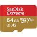 Карта пам&rsquo;яті MICRO SDXC 64GB UHS-I W/A SANDISK (SDSQXAH-064G-GN6AA) [504041], фото 1