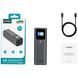 УМБ Choetech 27000mAh 140W PD5.0,QC3.0, USB-A, 2xUSB-C In/Out, TFT Display, black (B670-CCGY) [402200], фото 4