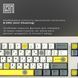 Клавіатура бездротова Epomaker Shadow-X 70% Wisteria Linear Switch Hot-Swap (2.4G/BT/USB) LCD Screen RGB UA White (SHX-W-WL) [614135], фото 5