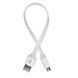 Кабель ColorWay USB - micro USB (M/M), 0.25 м, White (CW-CBUM-MUM25W) [603626], фото 1