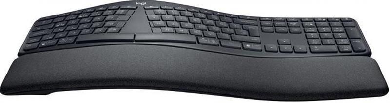 Клавіатура бездротова Logitech Ergo K860 Bluetooth/Wireless UA Black (920-010108) [605950]