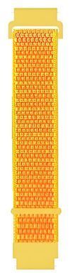 Ремінець BeCover Nylon Style для Amazfit Stratos 1/2/2S/3/GTR 2/GTR 47mm/GTR Lite 47mm/Nexo/Pace Yellow (705894) [604682]