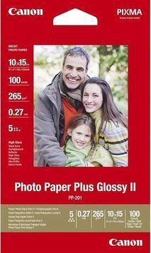 Папір Canon 4"x6" Photo Paper Glossy PP-201, 100арк. (2311B072) [110580]