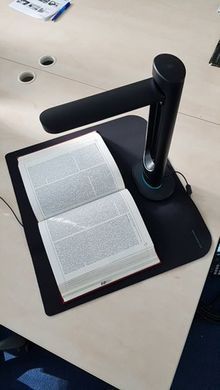Сканер A3 Canon IRIScan Desk 6 Business (32MP 60стор/хв MP3 WAV MIC USB книжковий чорний) (462496) [401692]