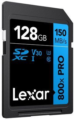 Карта пам&rsquo;яті SDXC LEXAR 128GB UHS-I (LSD0800P128G-BNNNG) [501197]