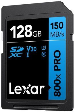 Карта пам&rsquo;яті SDXC LEXAR 128GB UHS-I (LSD0800P128G-BNNNG) [501197]