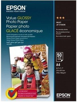 Папір Epson A4 Value Glossy Photo Paper 50 арк. (C13S400036) [106549]