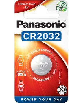 Батарейка Panasonic CR2032 (1шт) (5019068085138) [806797]