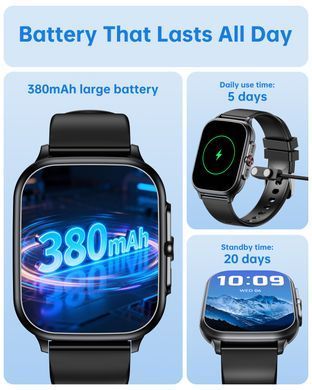 Годинник Oukitel V7 Pro Black (6941749851079) [404651]