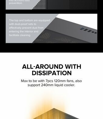 Корпус для ПК GAMEMAX (Infinity Mini Black) [303348]