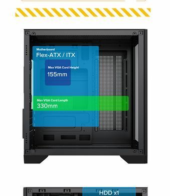 Корпус для ПК GAMEMAX (Infinity Mini Black) [303348]