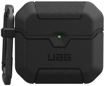 Чохол UAG для AirPods (Gen 4, 2024), Scout, Black (104130114040) [111613]