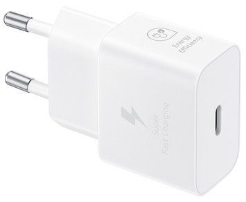 Мережевий зарядний пристрій Samsung 25W Travel Adapter White (EP-T2510NWEGEU) [202333]