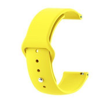 Силіконовий ремінець BeCover для Amazfit Stratos 1/2/2S/3/GTR 2/GTR 47mm/GTR Lite 47mm/Nexo/Pace Yellow (706381) [604782]