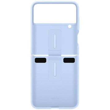 Чохол-накладка Samsung Silicone Cover with Ring для Samsung Galaxy Flip 4 SM-F721 Arctic Blue (EF-PF721TLEGUA) [602883]