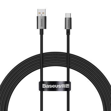 Кабель Baseus Superior Series Fast Charging Data Cable USB to Type-C 100W 2m Cluster Black (P10320102114-02) [802227]