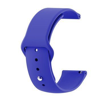 Силіконовий ремінець BeCover для Xiaomi iMi KW66/Mi Watch Color/Haylou LS01/Watch S1 Active Dark-Blue (706354) [618364]