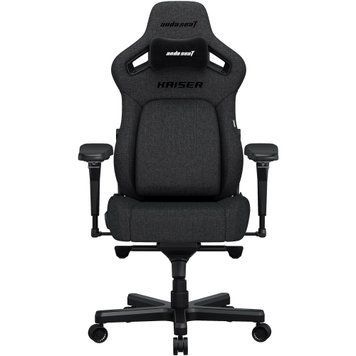 Крісло для геймерів Anda Seat Kaiser 4 Size L Dark Grey Fabric (AD12YDDC-L-20-GB-CF) [620434]