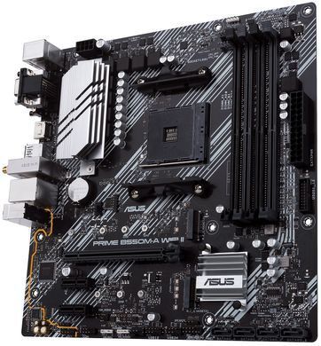 Материнcька плата ASUS PRIME B550M-A WIFI II sAM4 B550 4xDDR4 M.2 HDMI DP D-Sub Wi-Fi BT mATX (90MB19X0-M0EAY0) [109083]